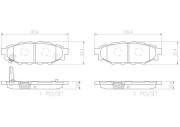 P78020N Sada brzdových destiček, kotoučová brzda PRIME LINE - Ceramic BREMBO