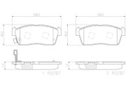 P79020N Sada brzdových destiček, kotoučová brzda PRIME LINE - Ceramic BREMBO