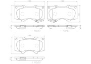 P83066N Sada brzdových destiček, kotoučová brzda PRIME LINE - Ceramic BREMBO