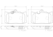 P83131N Sada brzdových destiček, kotoučová brzda PRIME LINE - Ceramic BREMBO