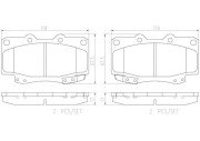 P83143N Sada brzdových destiček, kotoučová brzda PRIME LINE - Ceramic BREMBO