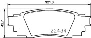 P83160N Sada brzdových destiček, kotoučová brzda PRIME LINE - Ceramic BREMBO