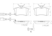 P85066N Sada brzdových destiček, kotoučová brzda PRIME LINE - Ceramic BREMBO