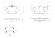 P85184N Sada brzdových destiček, kotoučová brzda PRIME LINE - Ceramic BREMBO