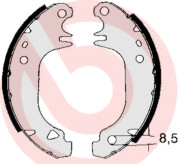 S 61 535 Sada brzdových čelistí BREMBO