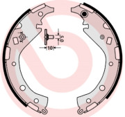 S 83 549 Sada brzdových čelistí ESSENTIAL LINE BREMBO