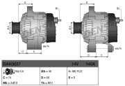 DAN3027 generátor DENSO