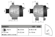 DAN511 DENSO alternátor DAN511 DENSO