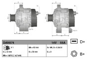 DAN574 generátor DENSO