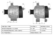 DAN616 generátor DENSO