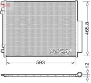 DCN01005 DENSO kondenzátor klimatizácie DCN01005 DENSO