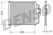 DCN05007 Kondenzátor, klimatizace DENSO