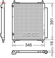 DCN07003 DENSO kondenzátor klimatizácie DCN07003 DENSO