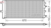 DCN10053 Kondenzátor, klimatizace DENSO