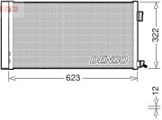 DCN11010 Kondenzátor, klimatizace DENSO