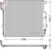 DCN14004 Kondenzátor, klimatizace DENSO