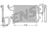 DCN16001 Kondenzátor, klimatizace DENSO