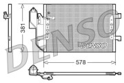 DCN17002 Kondenzátor, klimatizace DENSO