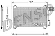 DCN17055 Kondenzátor, klimatizace DENSO