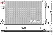 DCN20002 Kondenzátor, klimatizace DENSO