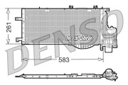 DCN20022 Kondenzátor, klimatizace DENSO