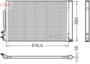 DCN20049 Kondenzátor, klimatizace DENSO