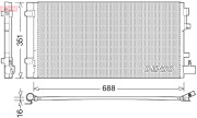 DCN23031 Kondenzátor, klimatizace DENSO