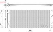DCN23037 Kondenzátor, klimatizace DENSO
