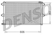 DCN27001 Kondenzátor, klimatizace DENSO