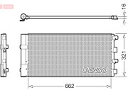 DCN37003 Kondenzátor, klimatizace DENSO