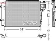 DCN43010 Kondenzátor, klimatizace DENSO