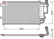 DCN44007 Kondenzátor, klimatizace DENSO