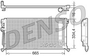 DCN45003 Kondenzátor, klimatizace DENSO