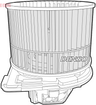 DEA20002 DENSO vnútorný ventilátor DEA20002 DENSO