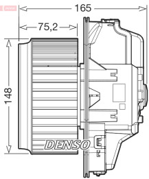 DEA32006 vnitřní ventilátor DENSO