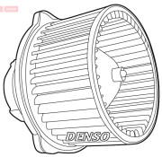 DEA41002 DENSO vnútorný ventilátor DEA41002 DENSO