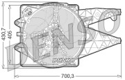 DER01020 Větrák, chlazení motoru DENSO