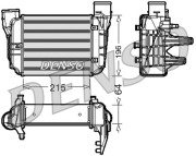 DIT02002 DENSO chladič plniaceho vzduchu DIT02002 DENSO