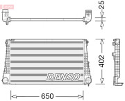 DIT06003 Chladič turba DENSO