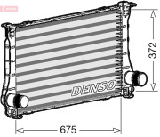 DIT50011 Chladič turba DENSO