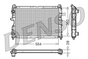 DRM01003 DENSO chladič motora DRM01003 DENSO