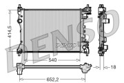 DRM01005 Chladič, chlazení motoru DENSO