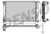 DRM02035 Chladič, chlazení motoru DENSO