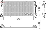 DRM02045 Chladič, chlazení motoru DENSO