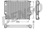 DRM05023 Chladič, chlazení motoru DENSO