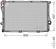 DRM05048 Chladič, chlazení motoru DENSO