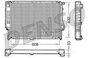 DRM05052 Chladič, chlazení motoru DENSO