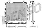 DRM06005 Chladič, chlazení motoru DENSO