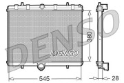 DRM07060 Chladič, chlazení motoru DENSO