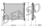 DRM09038 DENSO chladič motora DRM09038 DENSO